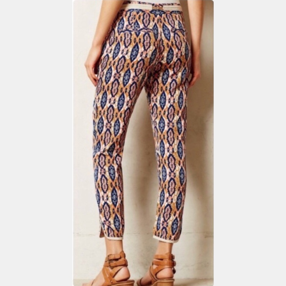 Pilcro and the Letterpress Ikat Joggers, Size 27